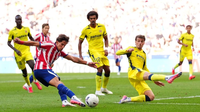 Diwarnai Kartu Merah, Atletico Vs Villarreal Selesai 2-2