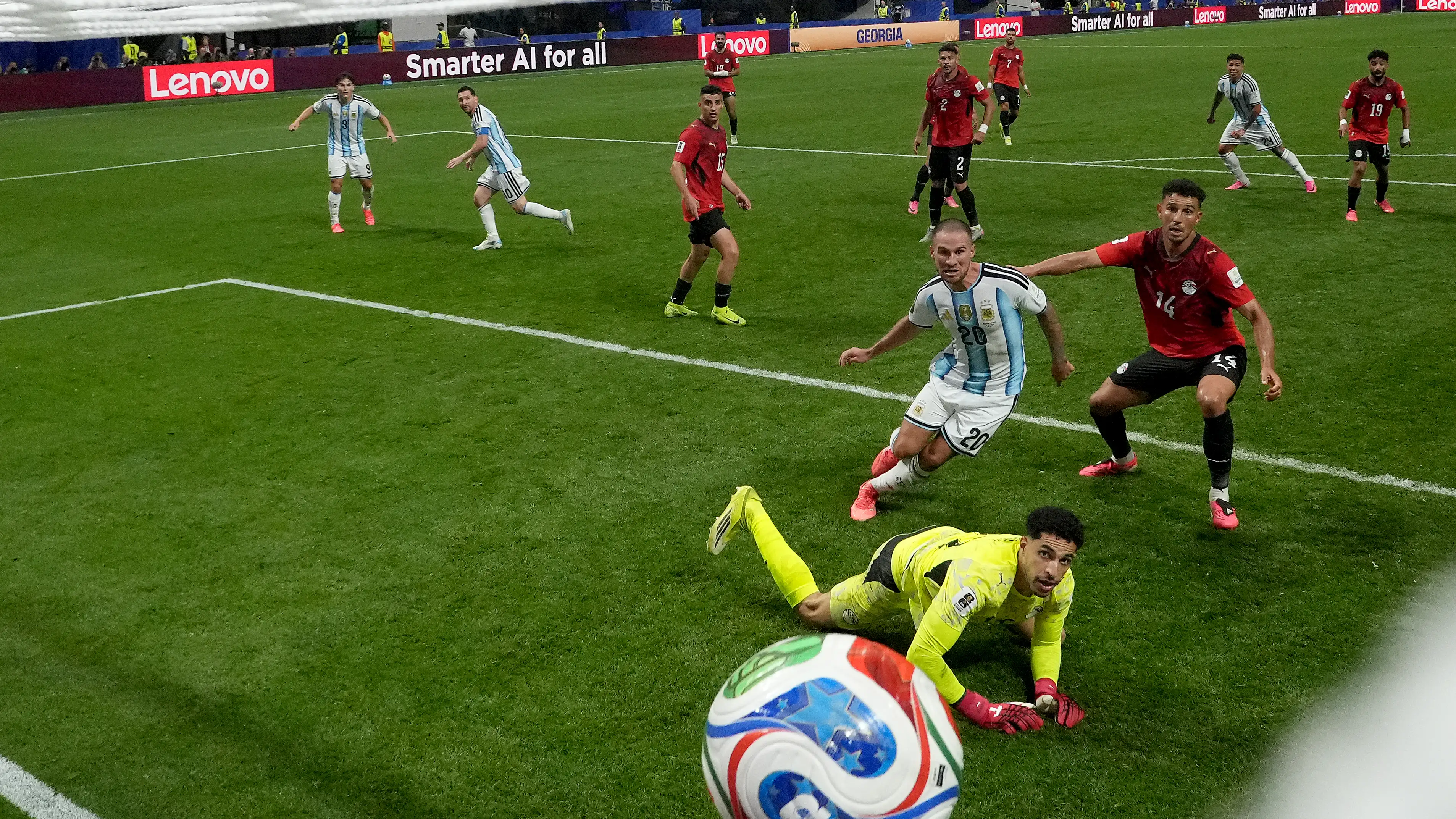 FIFA Rayakan Trigol Gila Argentina ke Gawang Mesir