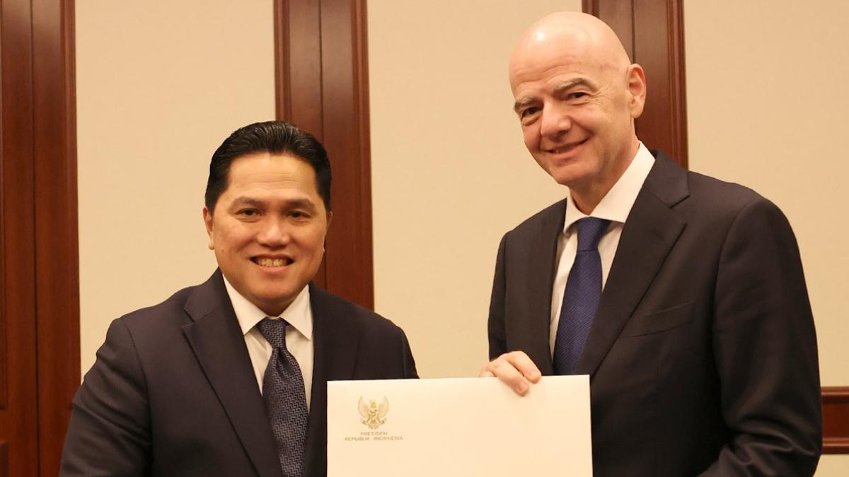 Erick Thohir Serahkan Surat Dukungan Presiden Prabowo untuk Gianni Infantino Menjelang Pemilihan Presiden FIFA 2027