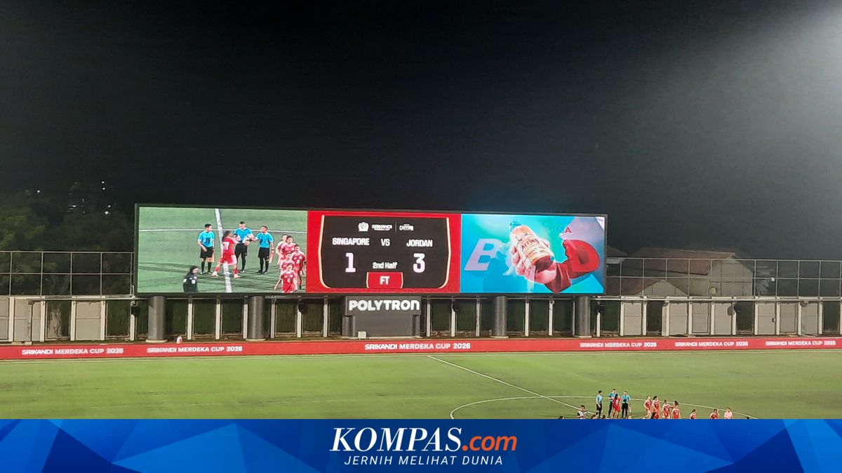 Singapura Takluk 1-3 dari Yordania, Pelatih Tetap Bangga dan Petik Sisi Positif