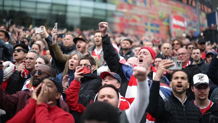 Pendukung Arsenal Dapat Gelar Suporter Paling Kepedean