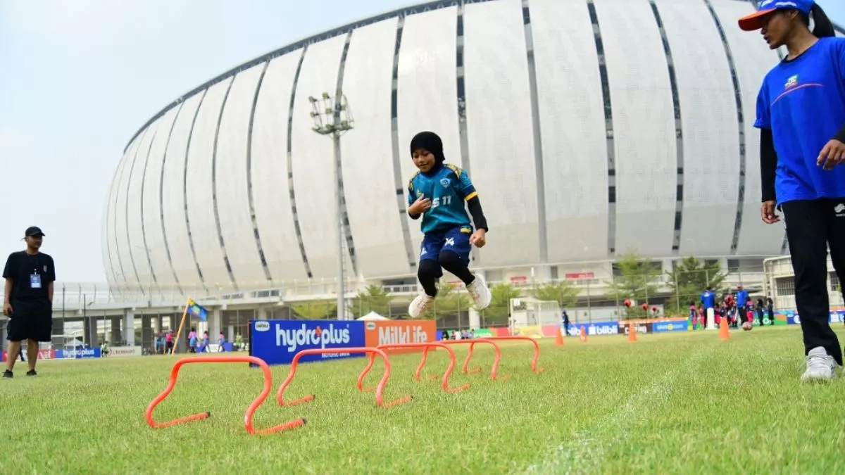 Jajal Kandang Persija, Calon Srikandi Merah Putih Unjuk Gigi di di Festival SenengSoccer 2026