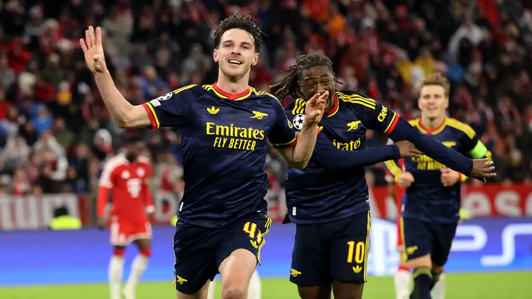Rating pemain Arsenal vs Bayern: Declan Rice mengamankan satu poin dalam laga imbang mendebarkan di Allianz Arena