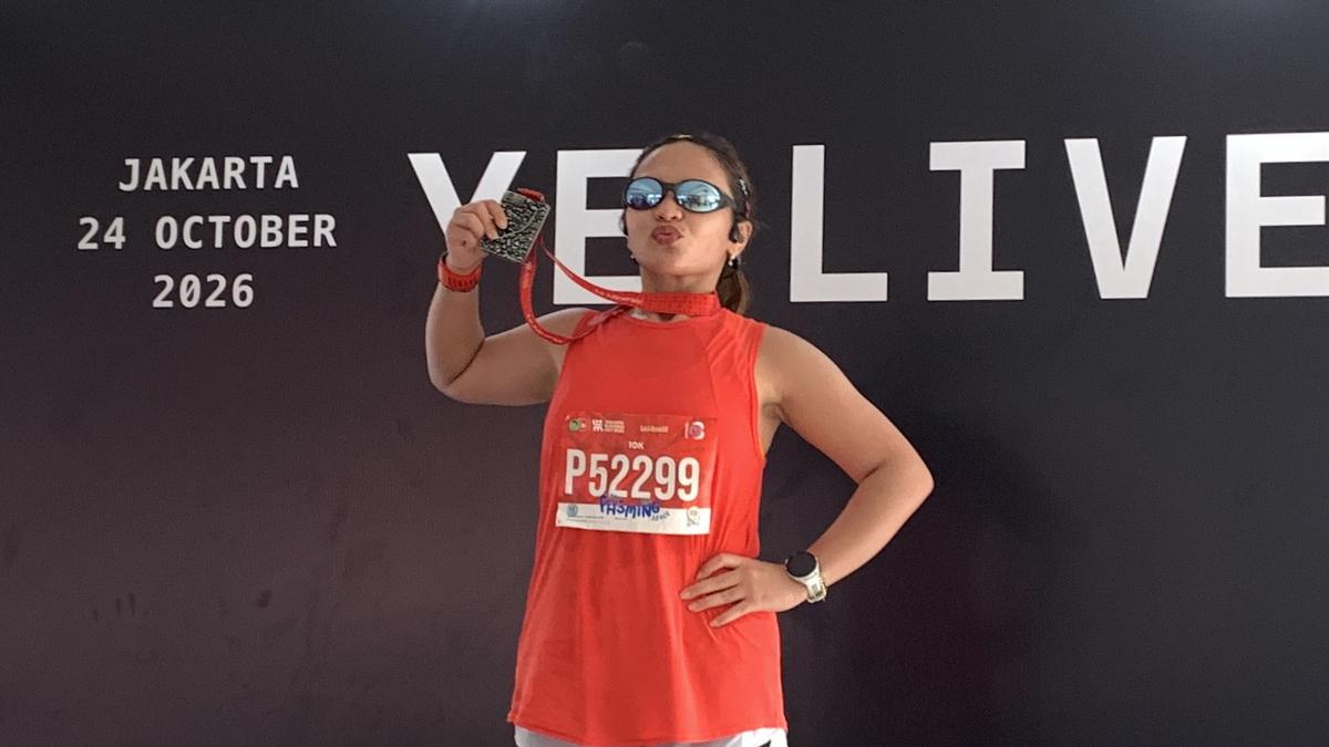 Amel Carla Finis 10K di JRF 2026, Akui Masih Ingin Tidur Lebih Lama
