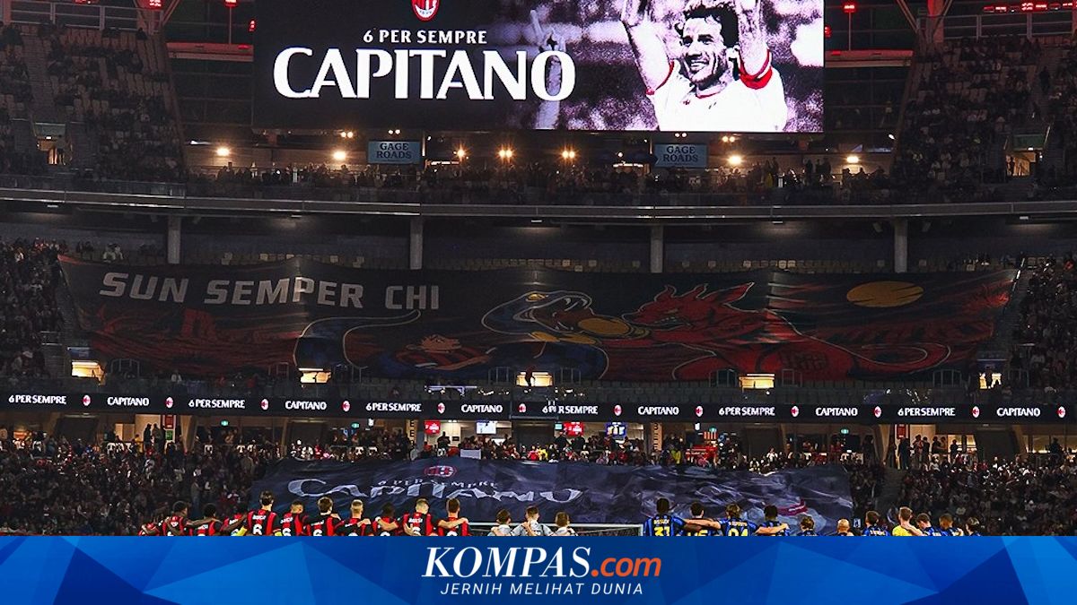 Hasil AC Milan Vs Inter Milan: Hormat untuk Baresi, 0-0 di Babak I