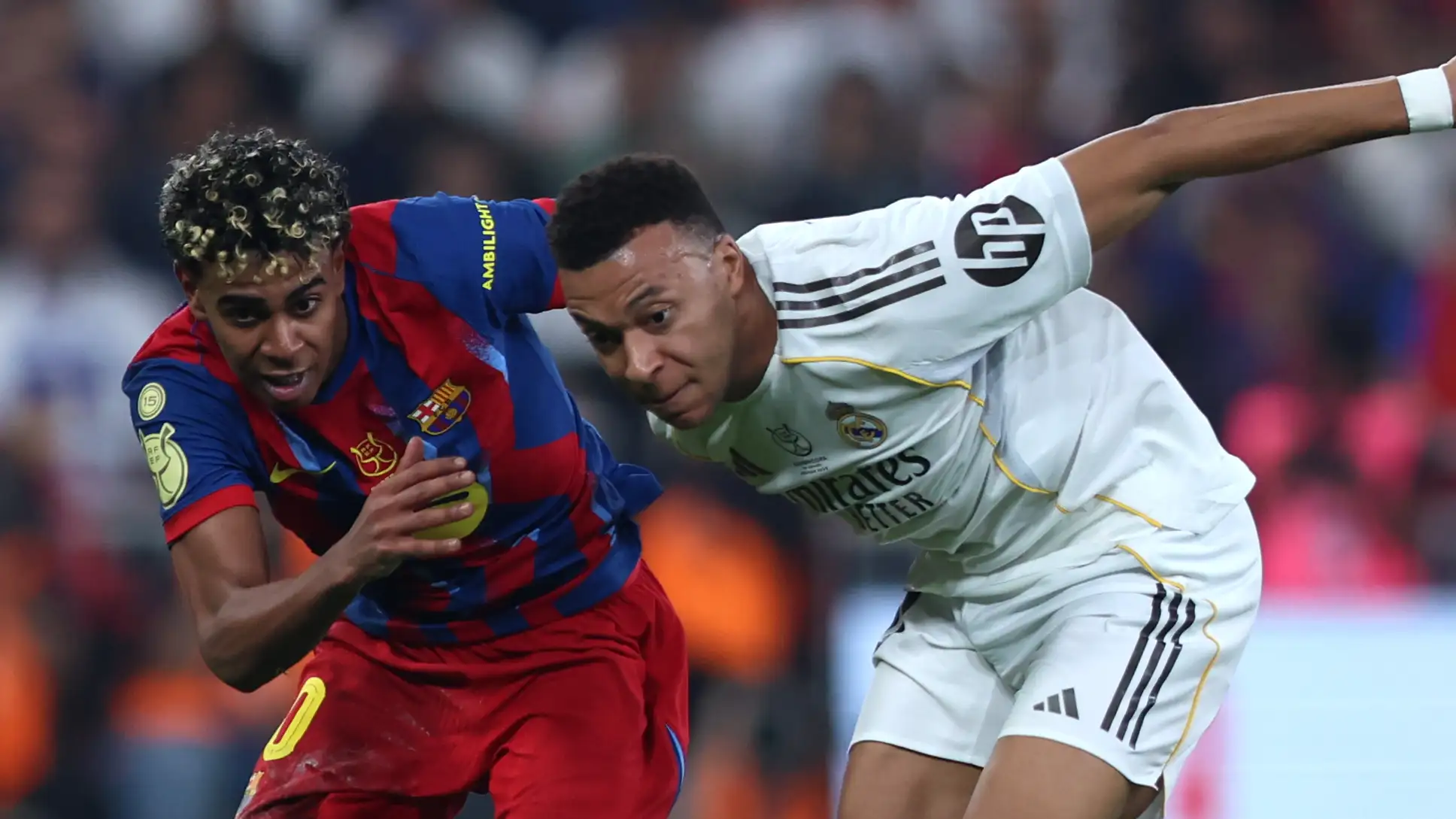 Sebelum El Clasico dan Ballon d'Or: Yamal Perkuat Cengkeramannya atas Mbappe
