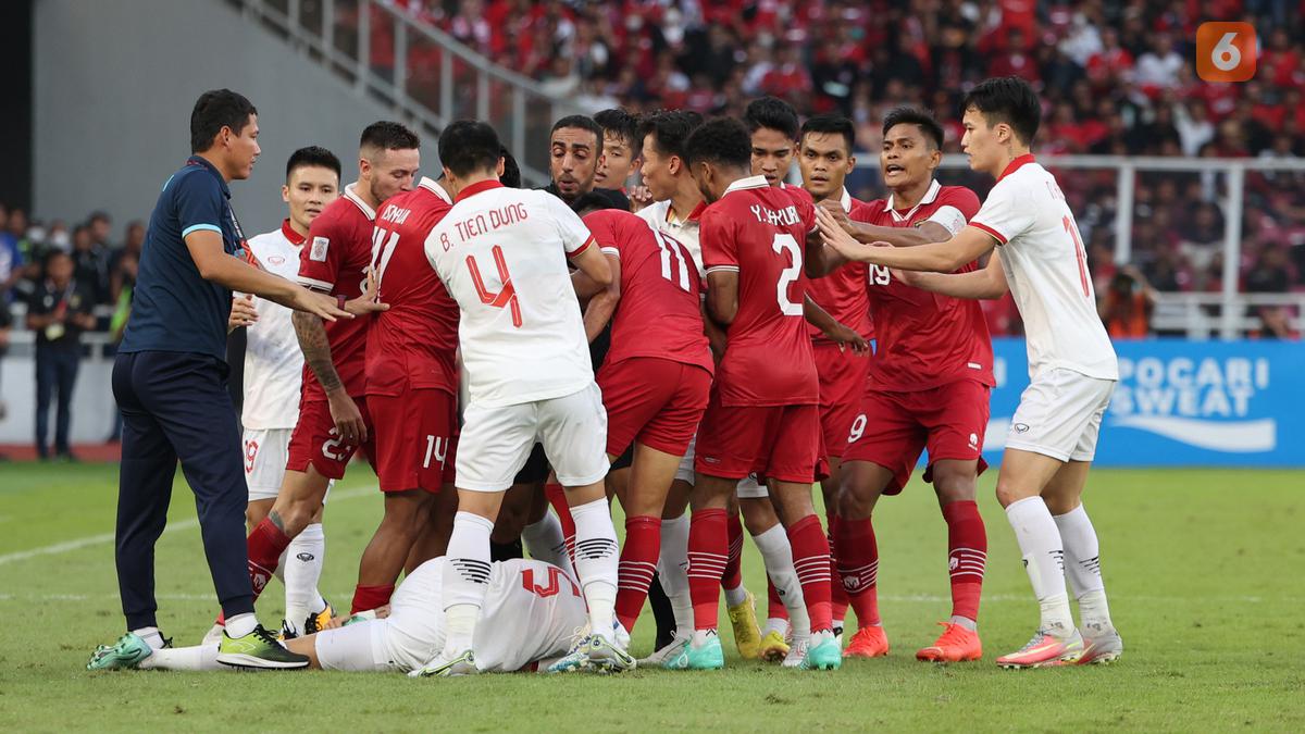Intip Rekor Pertemuan Timnas Indonesia vs Vietnam