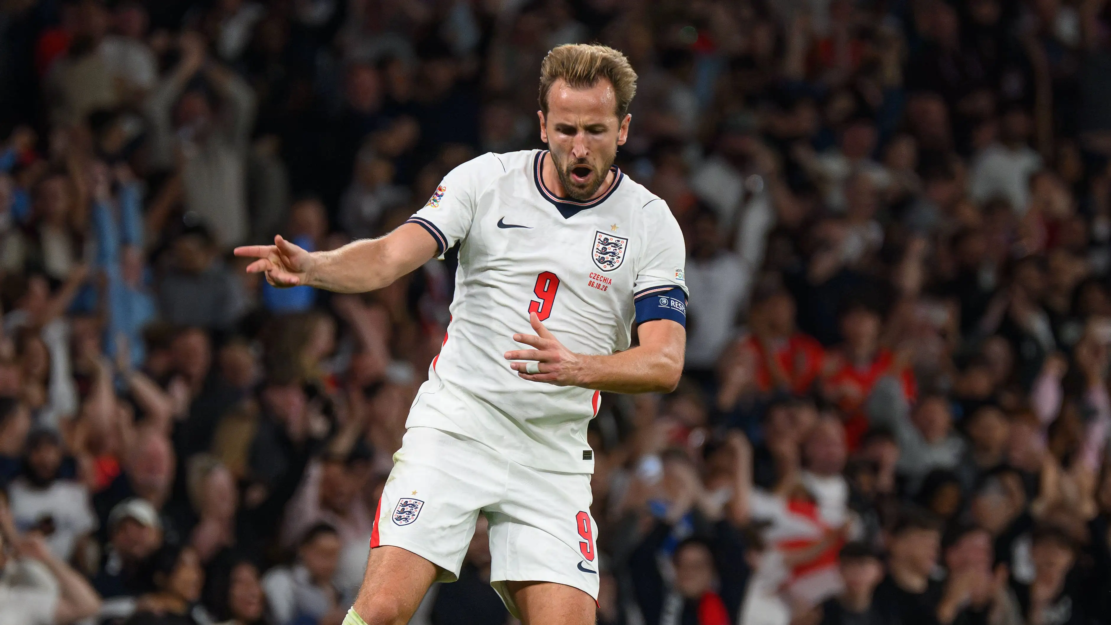 Harry Kane menembus batas magis 90 gol untuk tim nasional Inggris