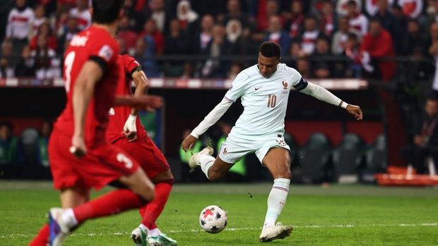 Turki Vs Prancis: Mbappe Menangkan Les Bleus di Laga Debut Zidane