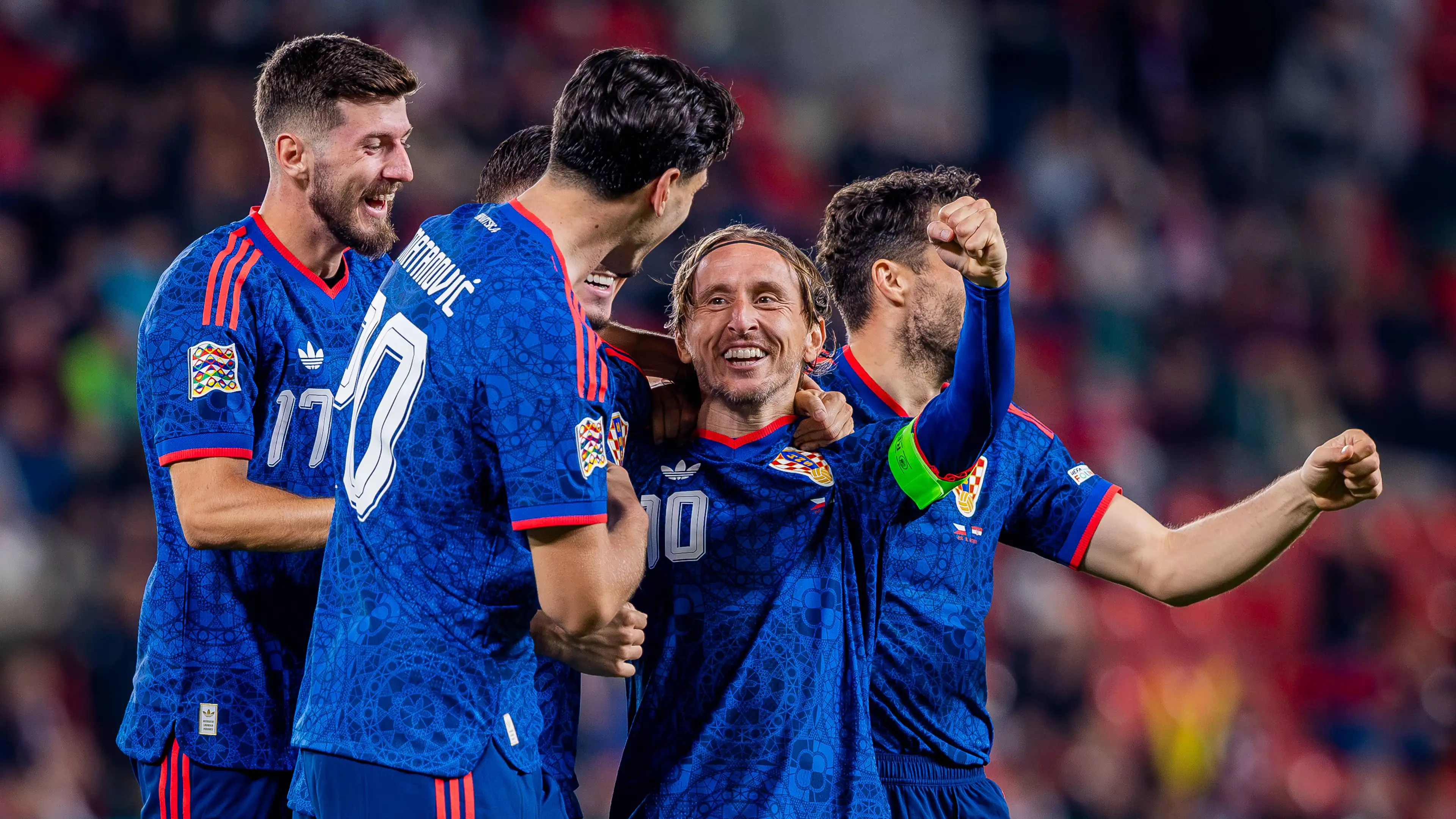 Peran utama untuk Modric (41) dan Perisic (37) di tim nasional Kroasia