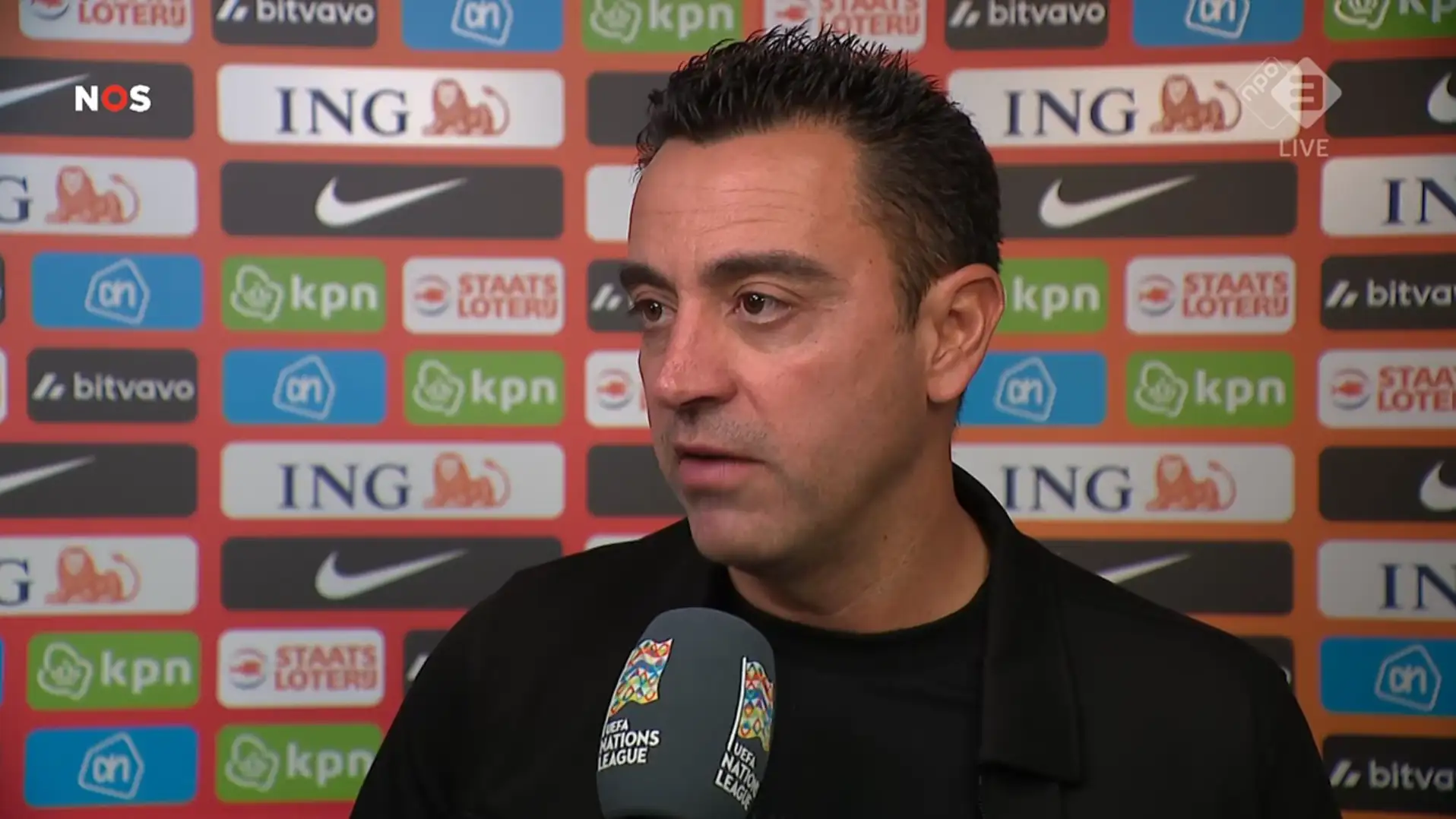 Xavi tunjuk pihak yang paling bertanggung jawab atas babak pertama dramatis Timnas Belanda