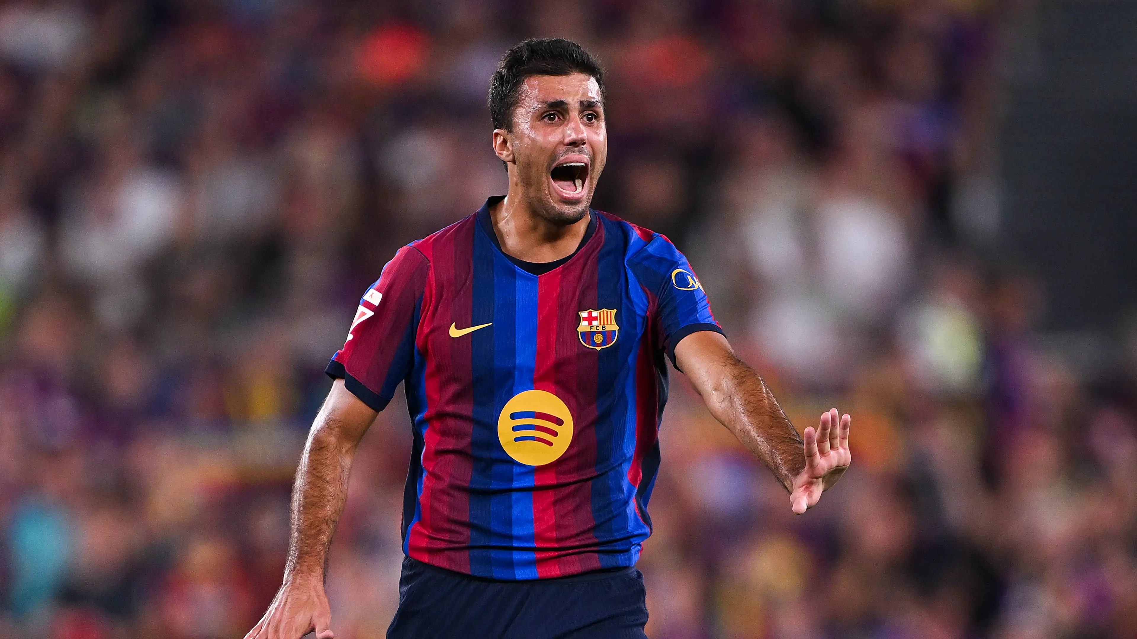 Pemain FC Barcelona, Rodri, meminta maaf atas kata-kata yang menyakitkan: "Mereka benar-benar sangat buruk, ya?"