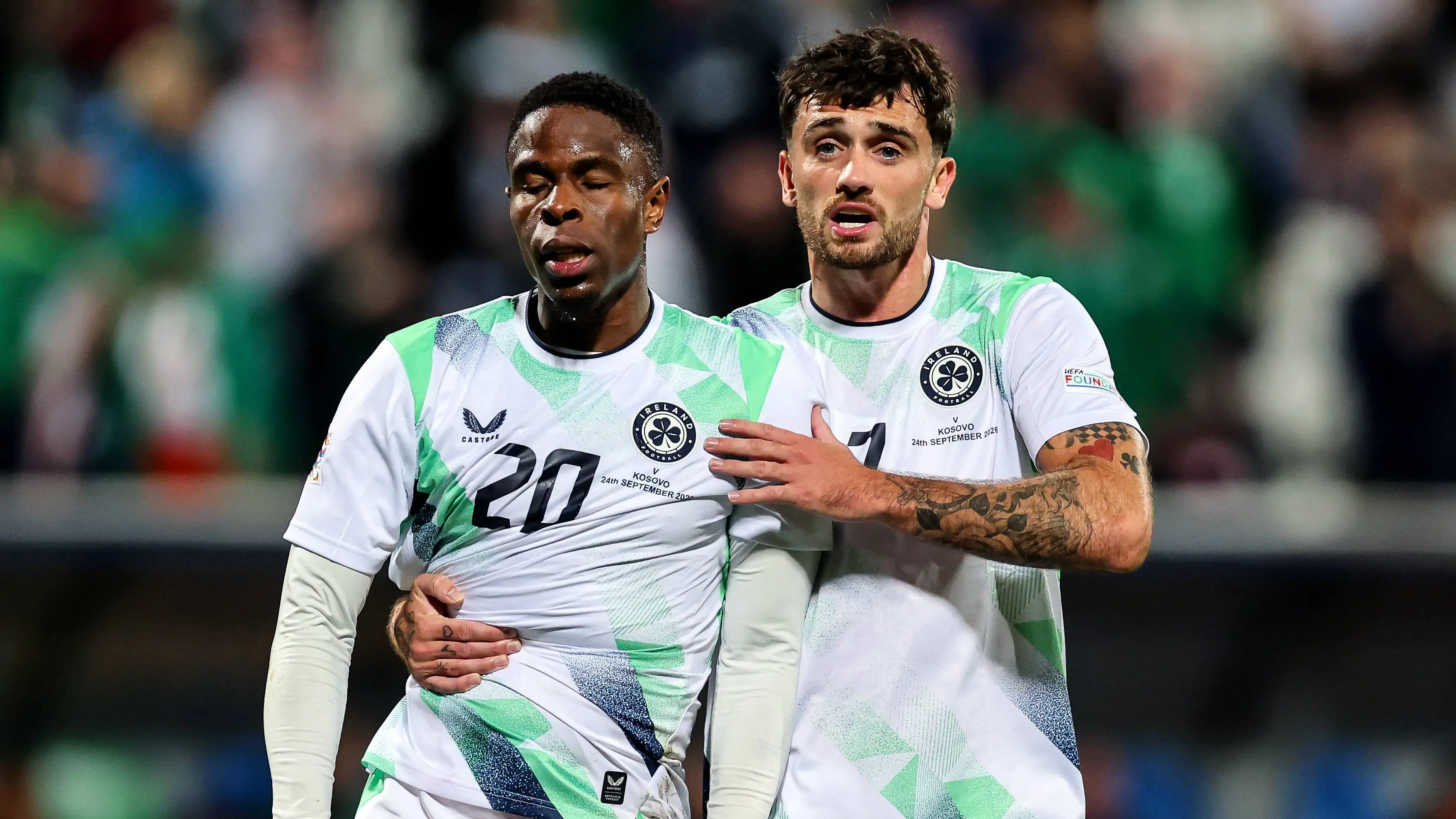Para pemain Irlandia mengambil keputusan final soal pertandingan melawan Israel