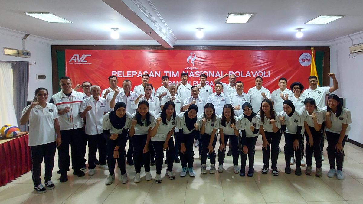 PBVSI Lepas Timnas Voli Putri ke Asian Games 2026, Target 5 Besar