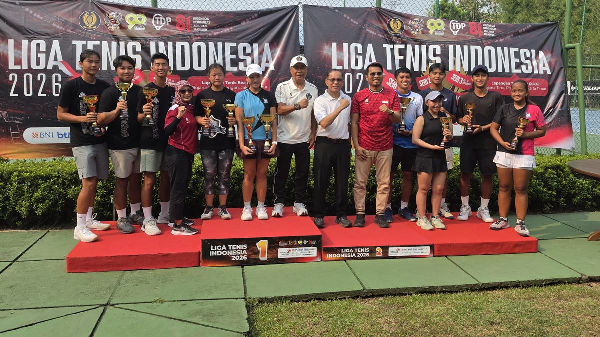 Liga Tenis Indonesia 2026 Seri 2 Hasilkan Bibit Baru, Petenis 14 Tahun Rebut 2 Gelar