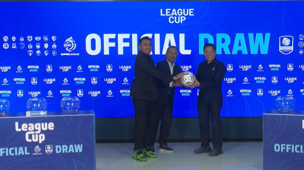 Hasil Drawing League Cup 2026/2027, Persib Tak Ikut Fase Grup, Persija Melawan PSMS