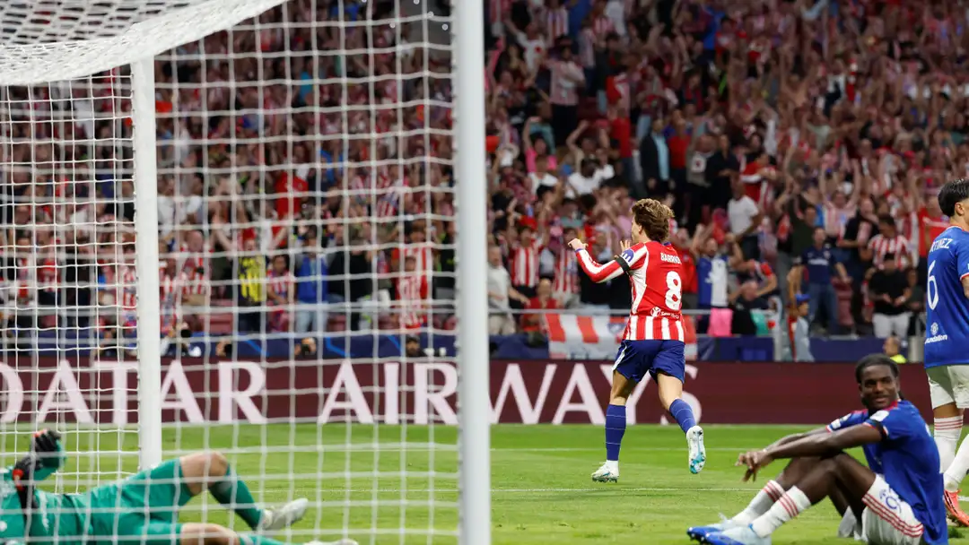 Video: Pemain Atletico Madrid Robek Gawang Manchester United dengan Gol Bersejarah