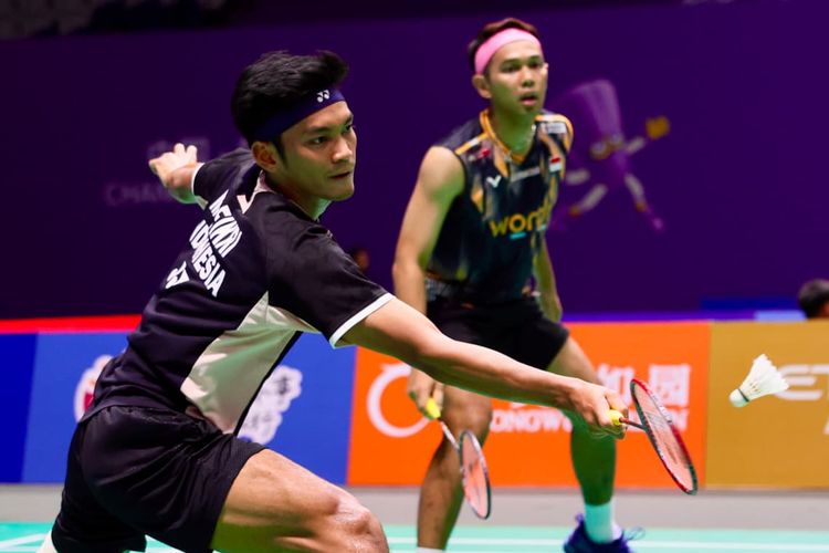 Hasil Kejuaraan Dunia BWF 2026: Fajar/Fikri Tumbang dari Ganda Taiwan