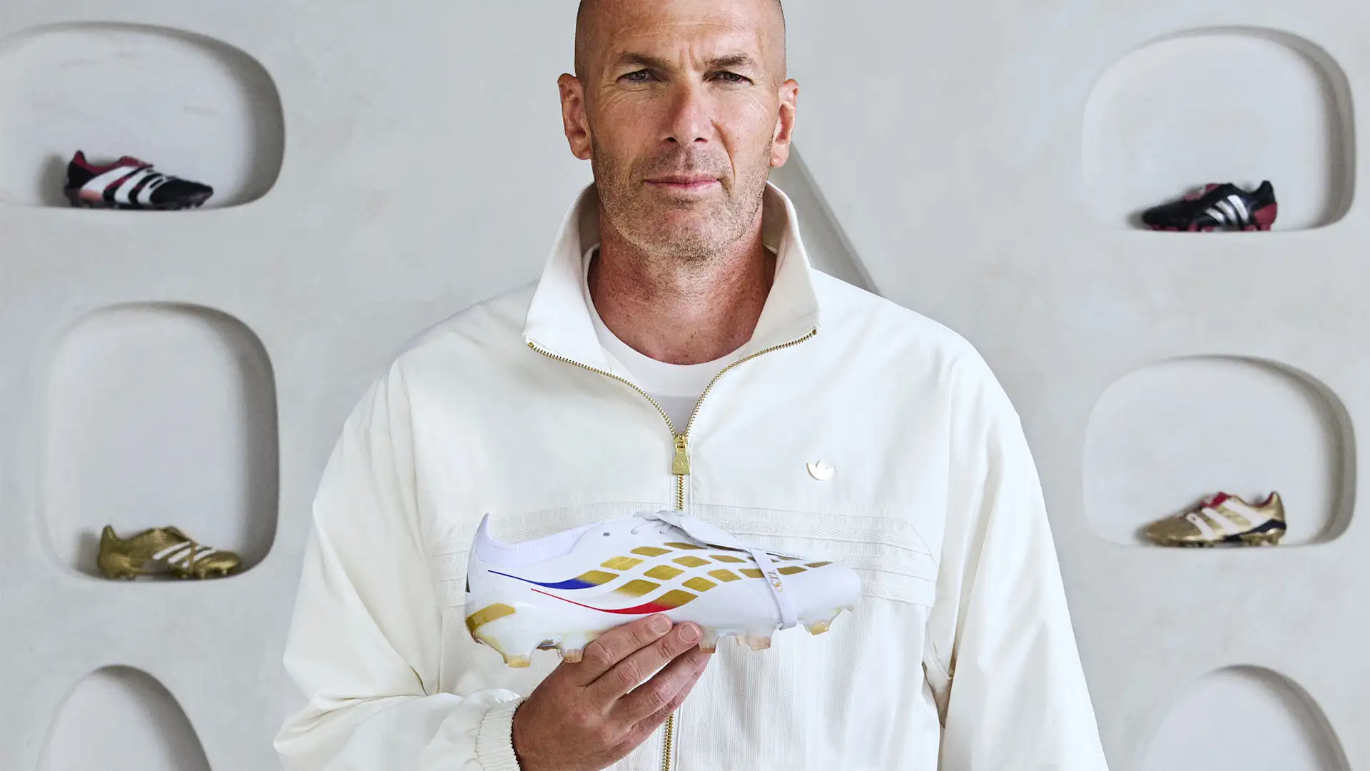Zinedine Zidane dan adidas meluncurkan sepatu Predator edisi terbatas