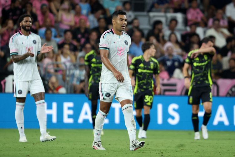Hasil Inter Miami Vs Colombus 2-2: Gol Bunuh Diri Casemiro, Leo Messi Jadi Pengganti
