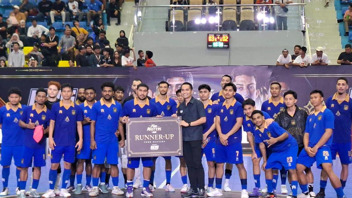 Kalahkan Black Steel, Cosmo Juara Turnamen Futsal Four Masters 2026