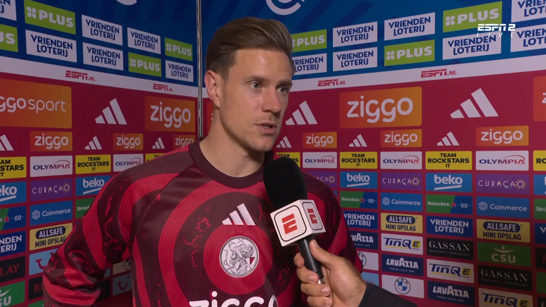 Kiper Ajax Marc Ter Stegen sangat bahagia: "Ini sangat berarti bagi saya, saya telah menderita dalam perjalanan"