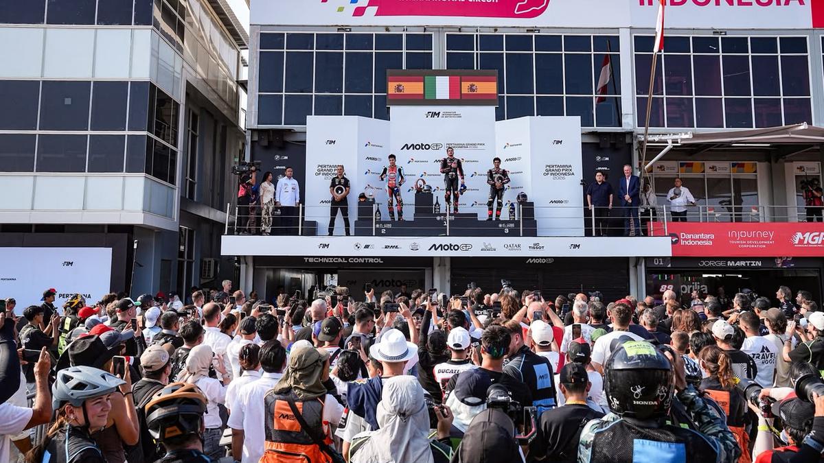 MotoGP Indonesia 2026 Pecahkan Rekor, 157 Ribu Penonton Hadir di Sirkuit Mandalika