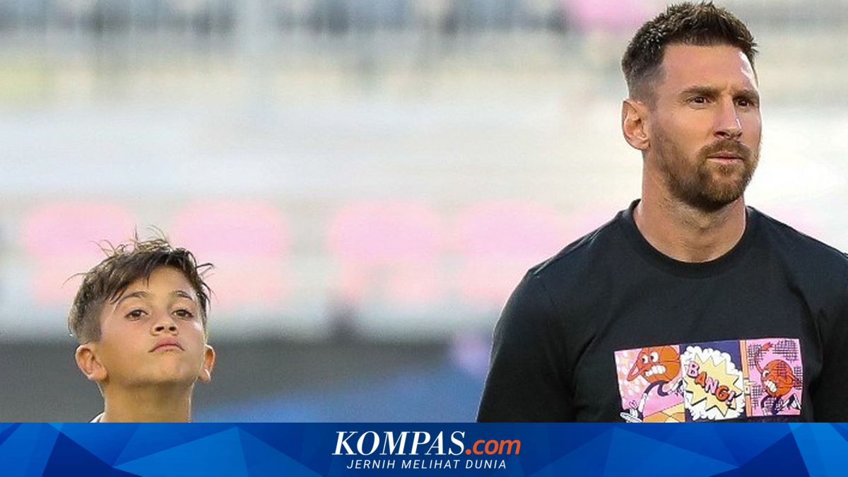 Lionel Messi Tegas Bantah Rumor Thiago Messi Gabung La Masia Barcelona