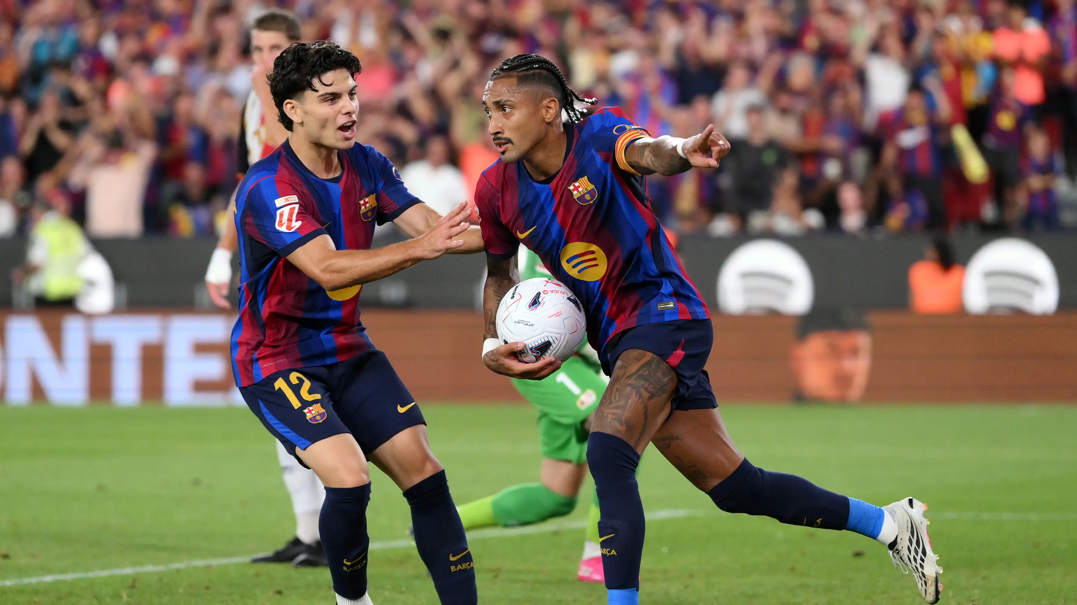 Diperkuat Hamza Abdelkarim, badai lima gol bawa Barcelona kembali ke puncak La Liga