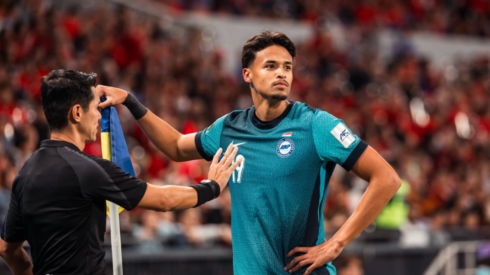 Striker Singapura Ilhan Fandi: Indonesia Selalu di Hati, Tapi Nanti Malam Kita Rival