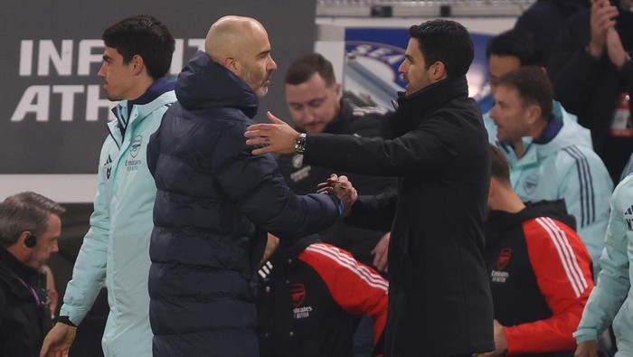 Puja-puji Arteta buat Maresca Jelang Community Shield