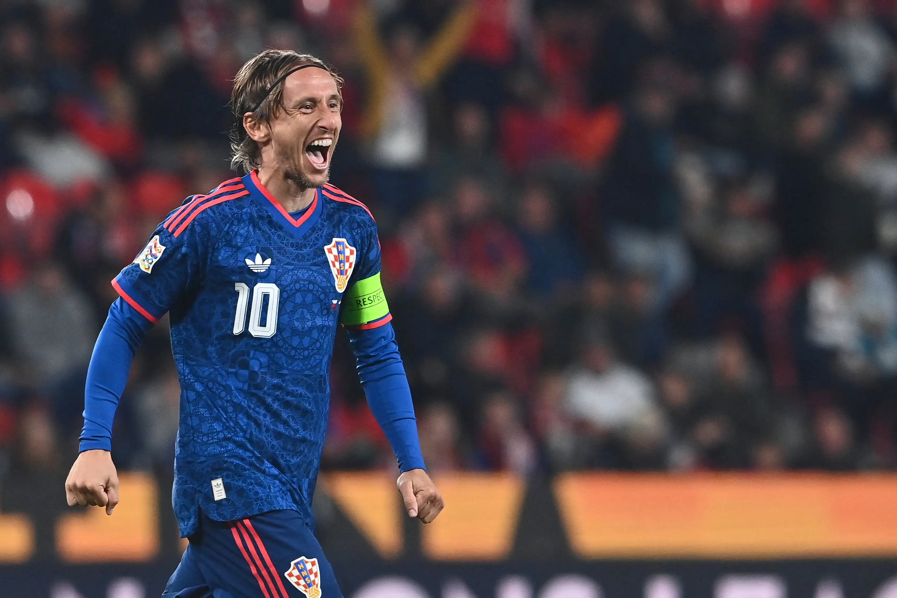 Modric, gol pemecah rekor bersama Kroasia: standing ovation di Praha untuk gelandang Milan