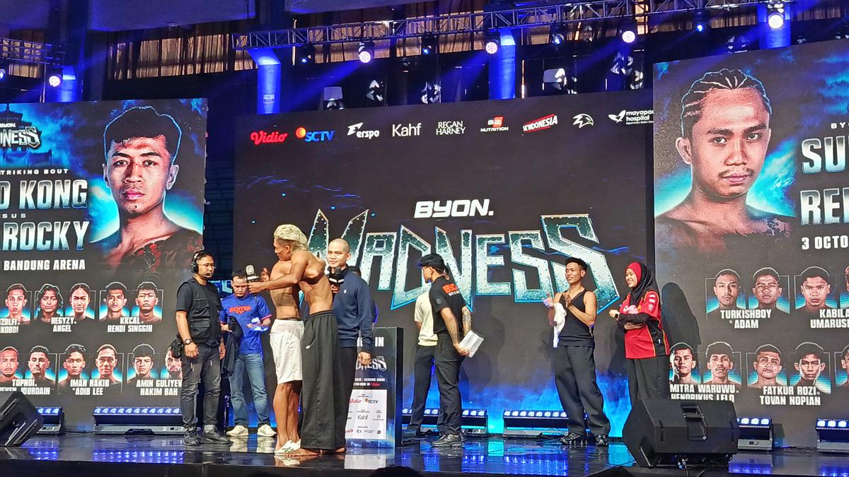 BYON Madness 5 Debut di Bandung, Rivalitas Sun Go Kong Vs Redho Rocky Jadi Pertarungan Puncak