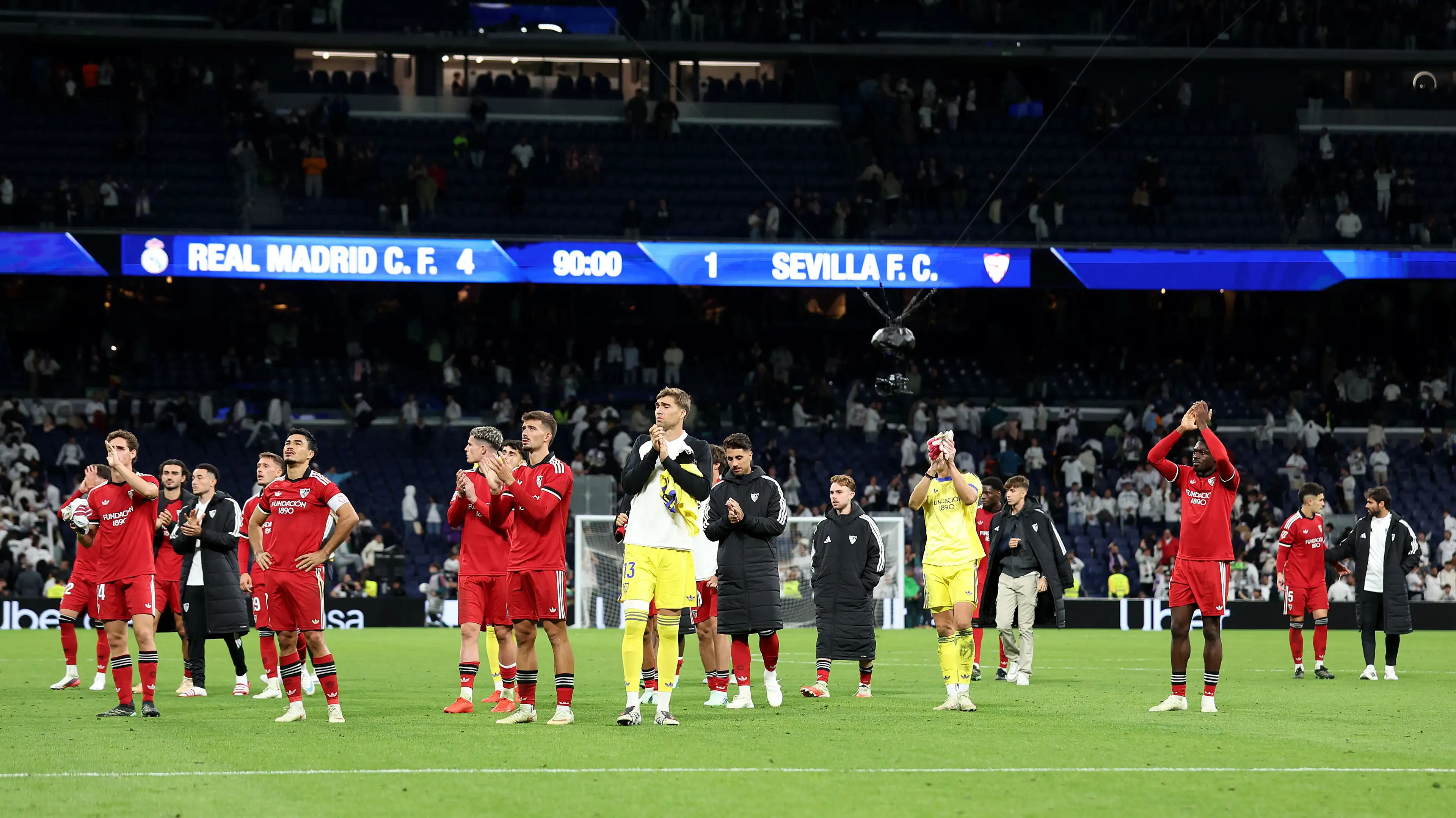 "Pergilah ke museum pencurian": Sevilla mengejek Real Madrid setelah empat gol di Bernabeu