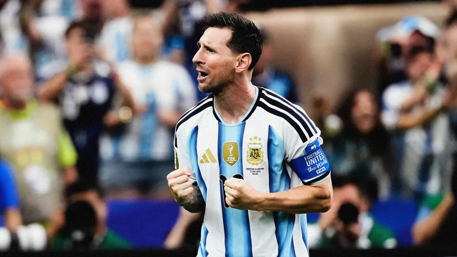 Setelah imbauan dari wasit final Piala Dunia, rekan setim Messi kembali mempraktikkan "seni kegelapan"
