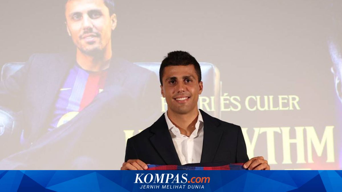 Rodri Jalani Latihan Perdana bersama Barcelona