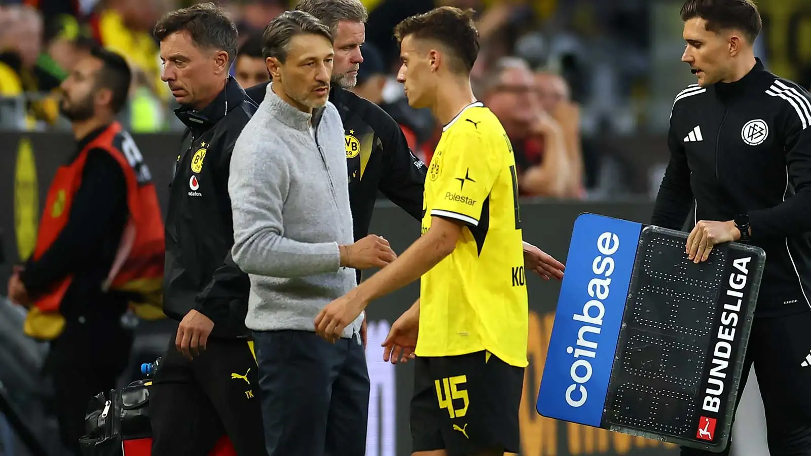 Cedera mengerikan yang dialami Konstantelias tampaknya langsung berdampak bagi BVB
