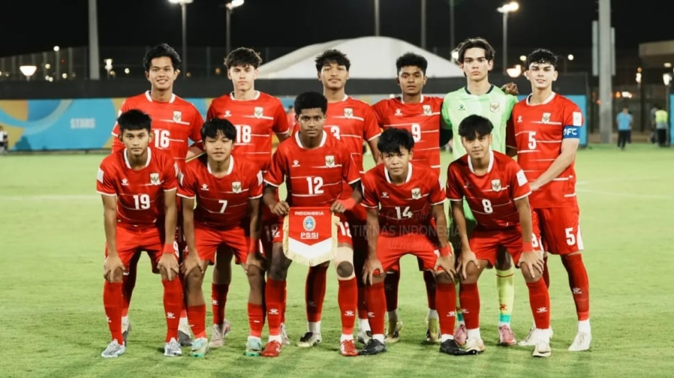 Timnas Indonesia Gabung di Grup A Piala Asia U-17 2027, Lawannya Ngeri-ngeri Sedap