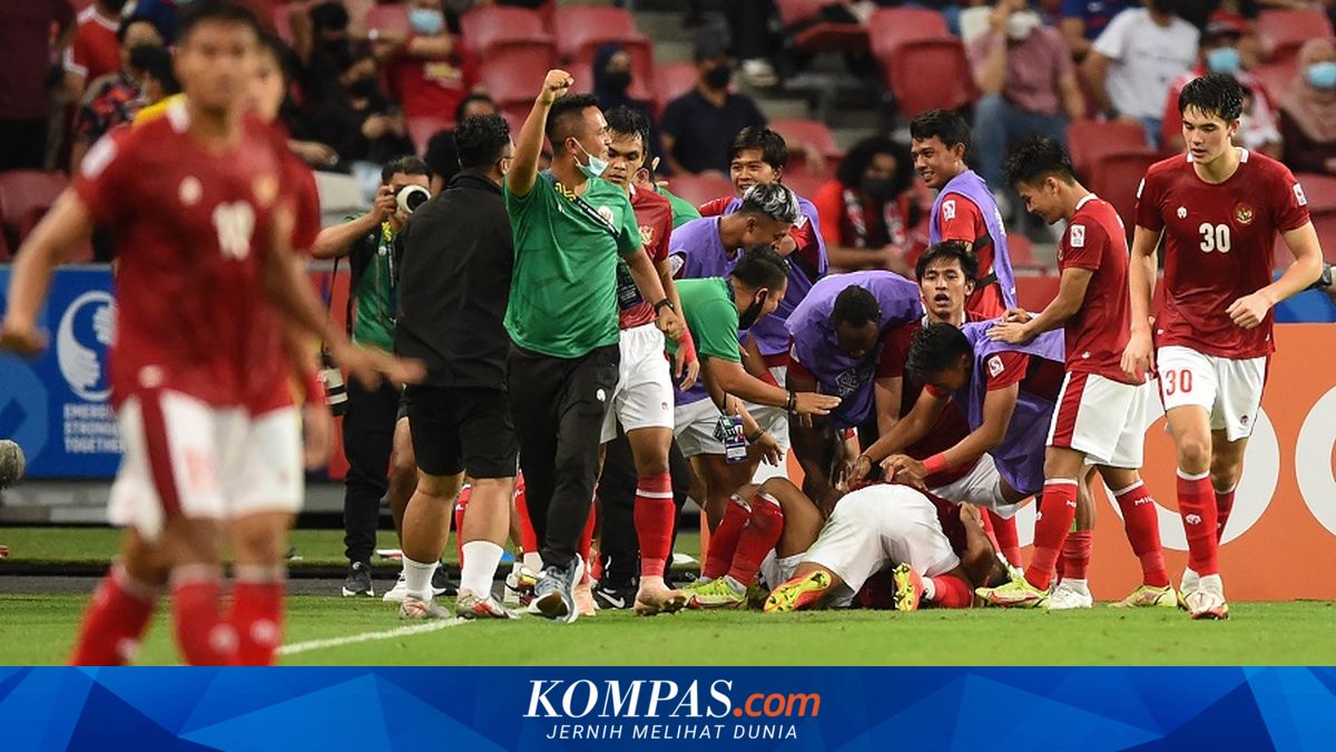 Head to Head Indonesia Vs Singapura, Garuda Punya Kenangan Manis Singkirkan The Lions di Piala AFF