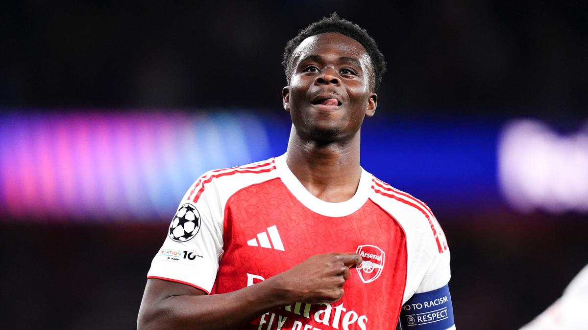 Robek Gawang Lille, Bukayo Saka Salip 2 Legenda Arsenal di Daftar Top Skor Liga Champions