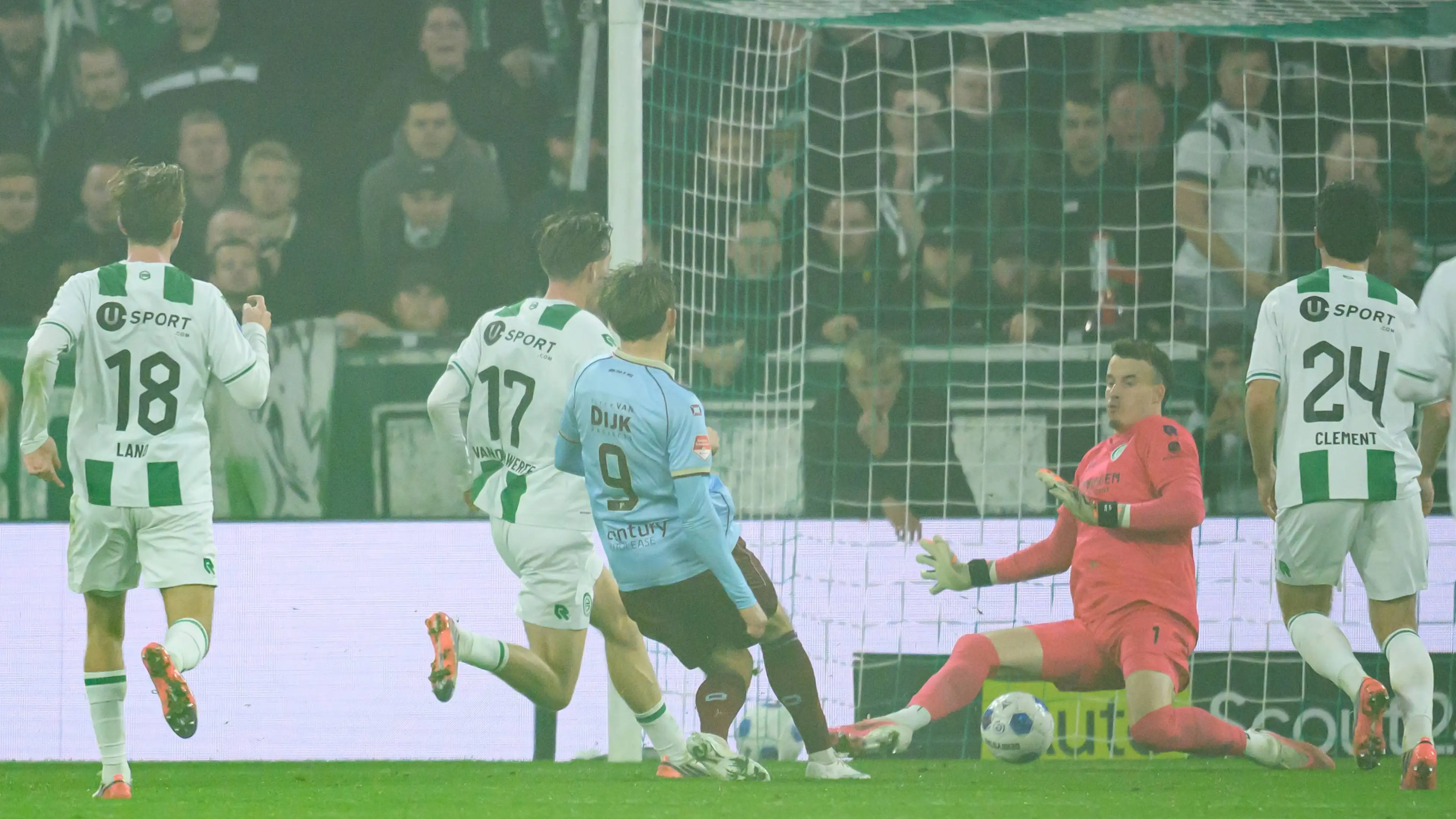 FC Groningen gagal menghindari hasil memalukan dan tersingkir dari Piala Belanda