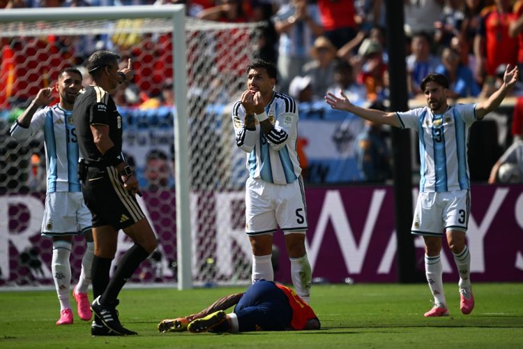 Daftar Lengkap Sanksi FIFA ke Pemain dan Staf Timnas Argentina Usai Kericuhan di Final Piala Dunia 2026