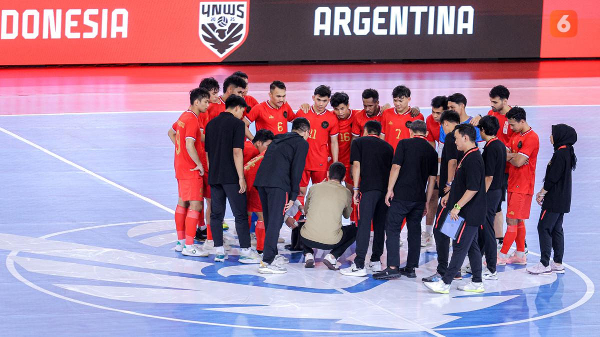 Timnas Futsal Indonesia Tidak Takut Hadapi Brasil