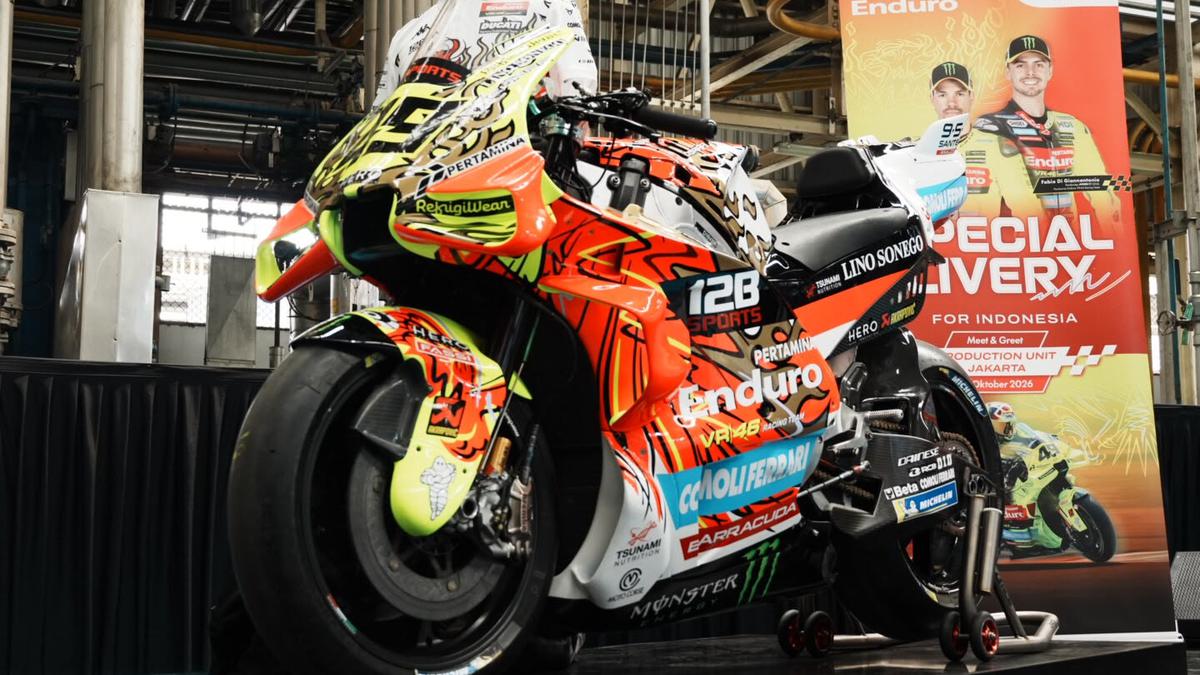 Garuda Melaju Bersama Pertamina Enduro VR46 Racing Team di MotoGP Indonesia 2026