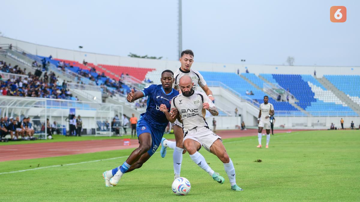 Hasil BRI Super League: Arema FC Hentikan Laju Dewa United, Bali United Ditahan Persita