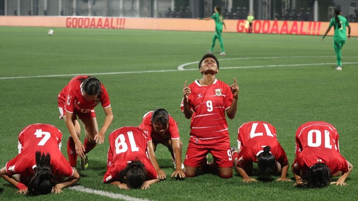 Garuda Pertiwi Sikat Arab Saudi 7-0 di Pembukaan Srikandi Merdeka Cup