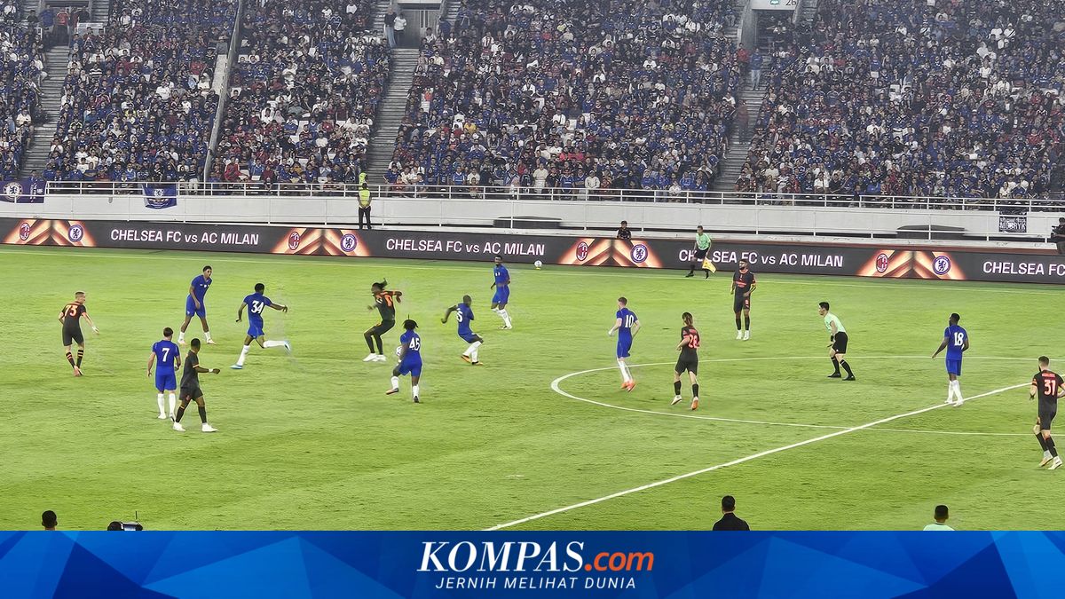 Hasil HT Chelsea Vs AC Milan 1-0: Joao Pedro Pecah Kebuntuan