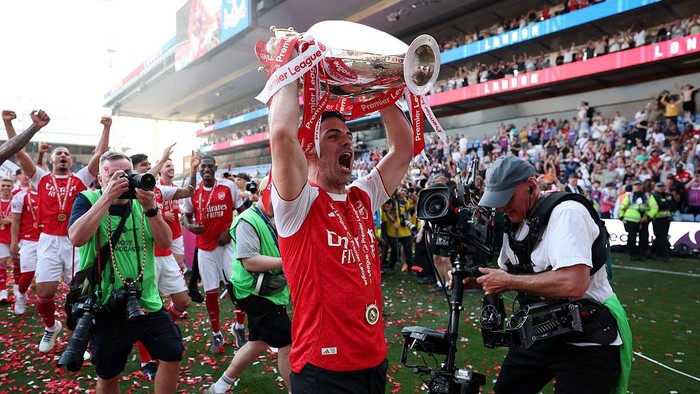 Mimpi Arteta Bawa Arsenal Juara Liga Berturut-turut