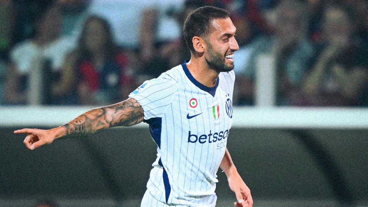 Hasil Liga Italia: Inter Milan Taklukkan Cagliari Berkat Gol Cepat Hakan Calhanoglu