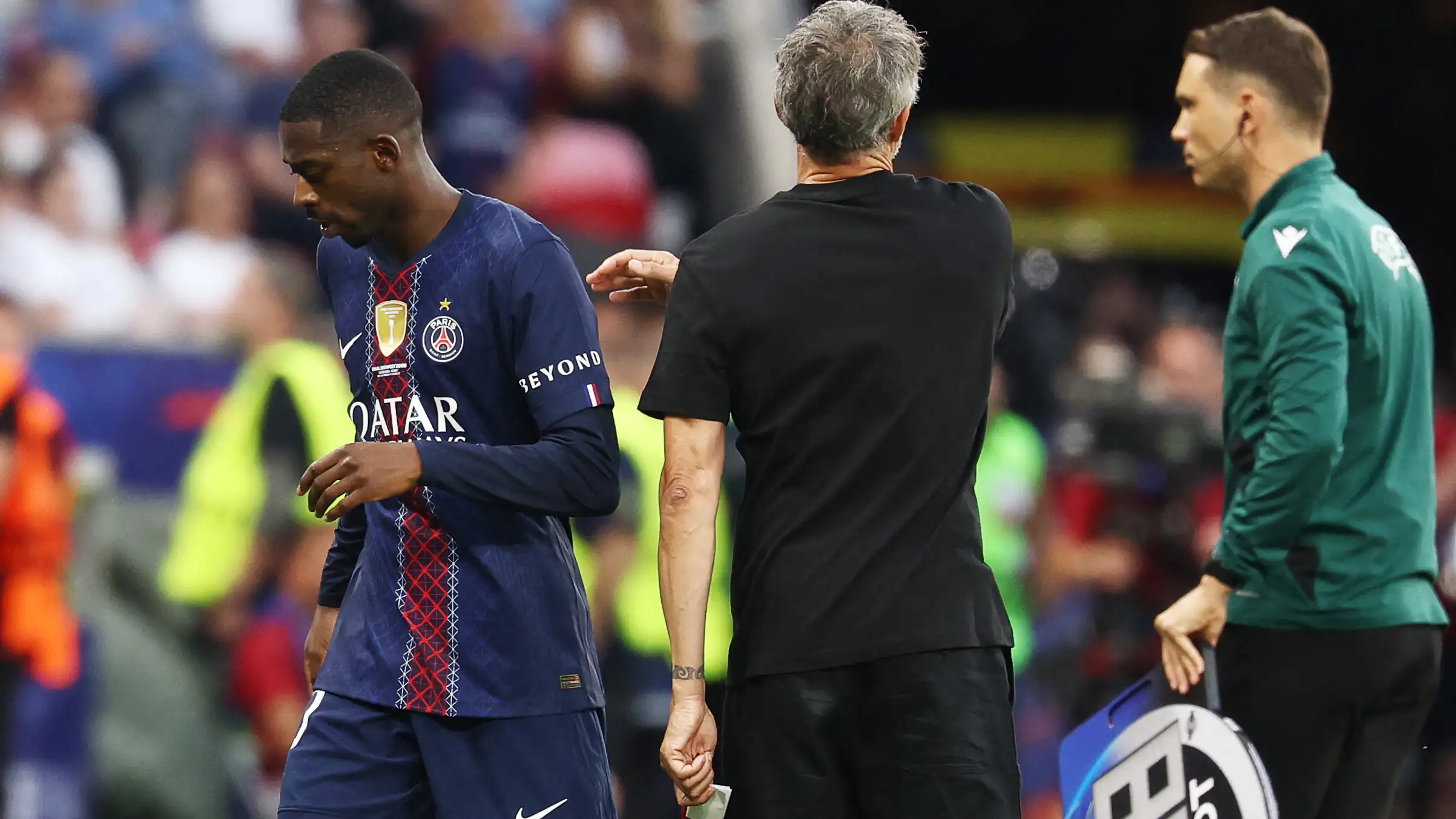 Enrique menampar Dembele: penggantian mengejutkan dan pesan keras